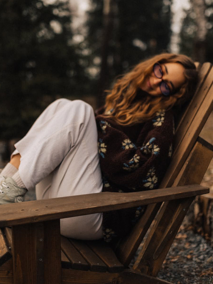 Harper Floral Fleece Hoodie