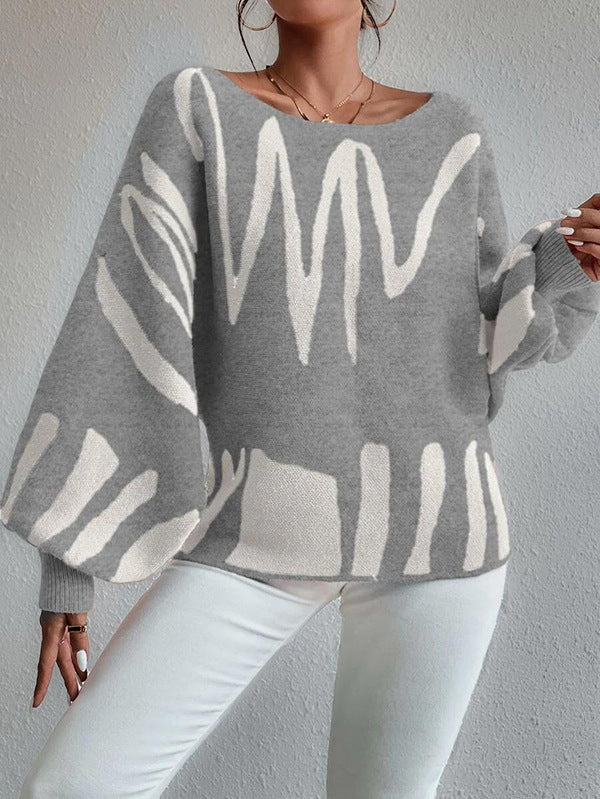 Madison Wave Knit Kazak