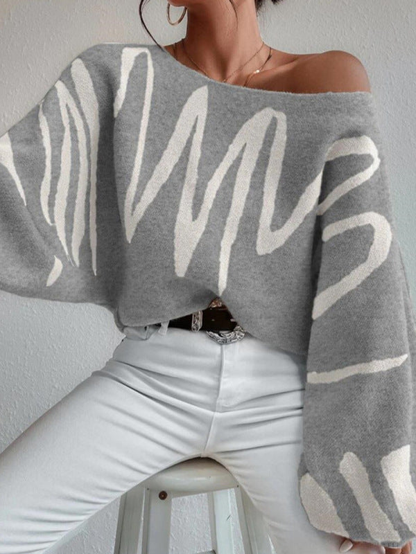 Madison Wave Knit Kazak