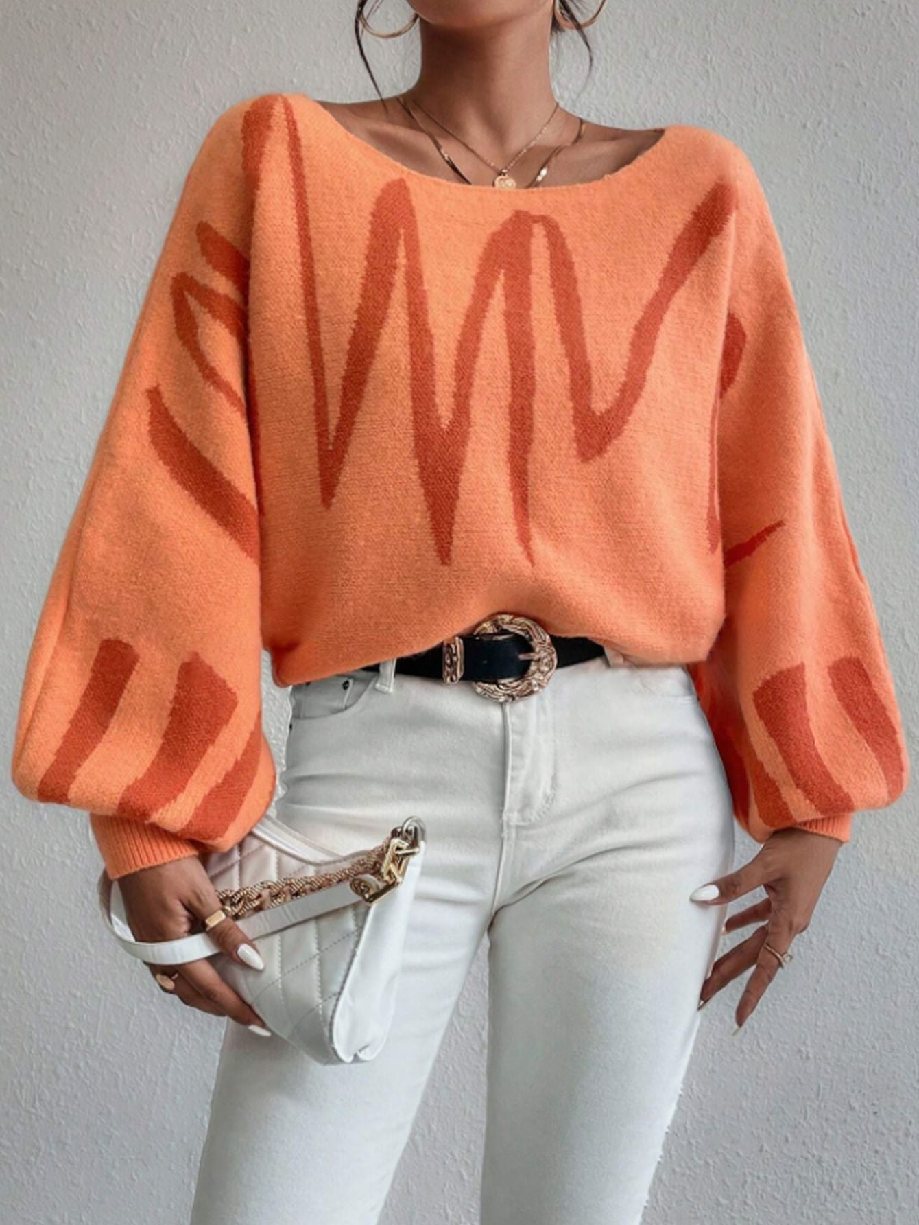 Madison Wave Knit Kazak