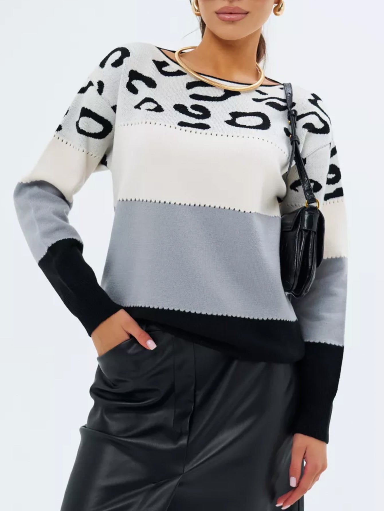 Madison Leopar Triko Kazak