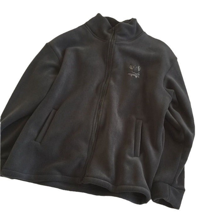 Olivia Plush Fleece Zip Jacket