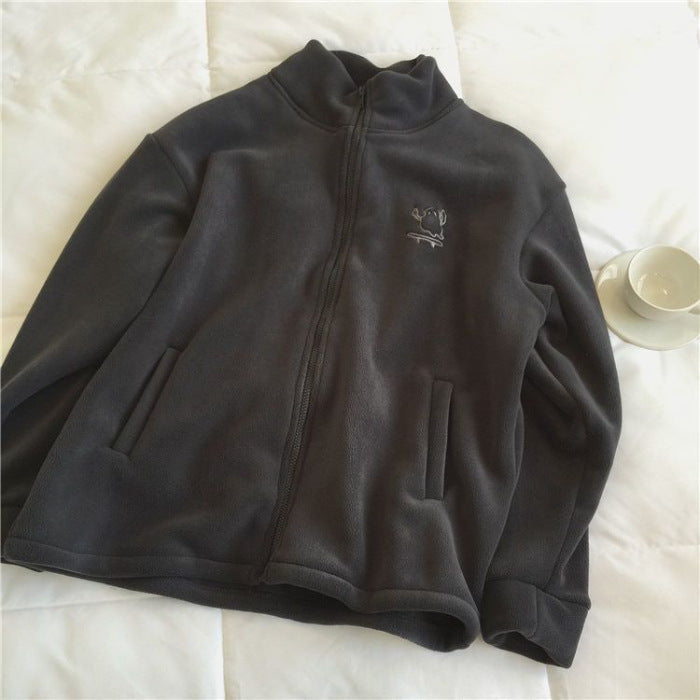 Olivia Plush Fleece Zip Jacket