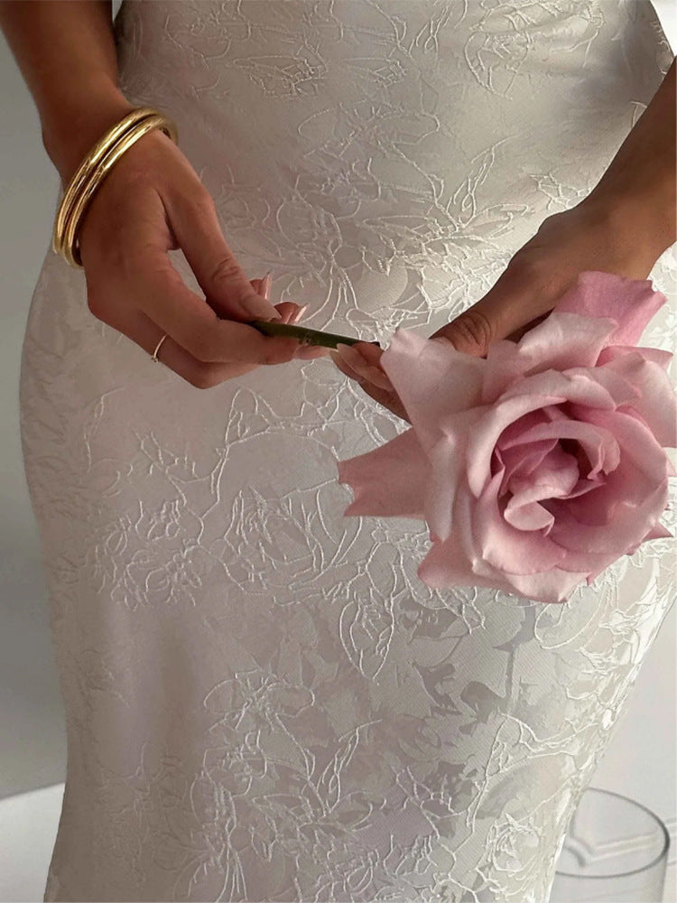 Whitney Maxi Dress - Blush