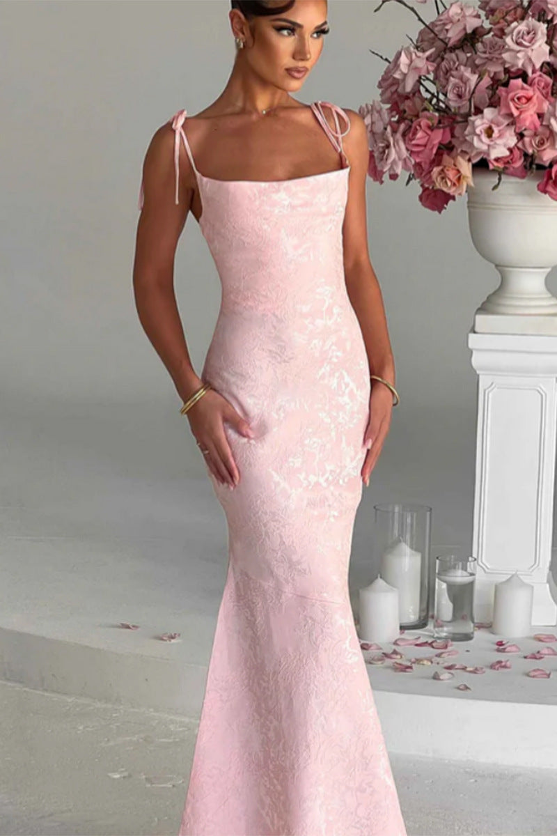 Whitney Maxi Dress - Blush