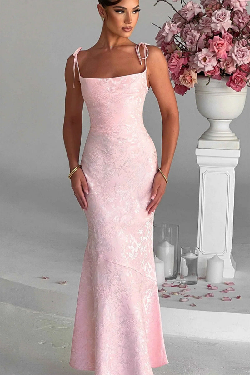 Whitney Maxi Dress - Blush