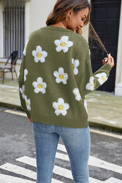 Harper Daisy Soft Knit Cardigan