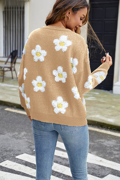 Harper Daisy Soft Knit Cardigan