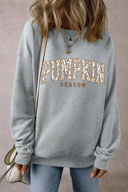 PUMPKIN SEASON Oversized Pullover Sweatshirt – Mayce Halloween Edit