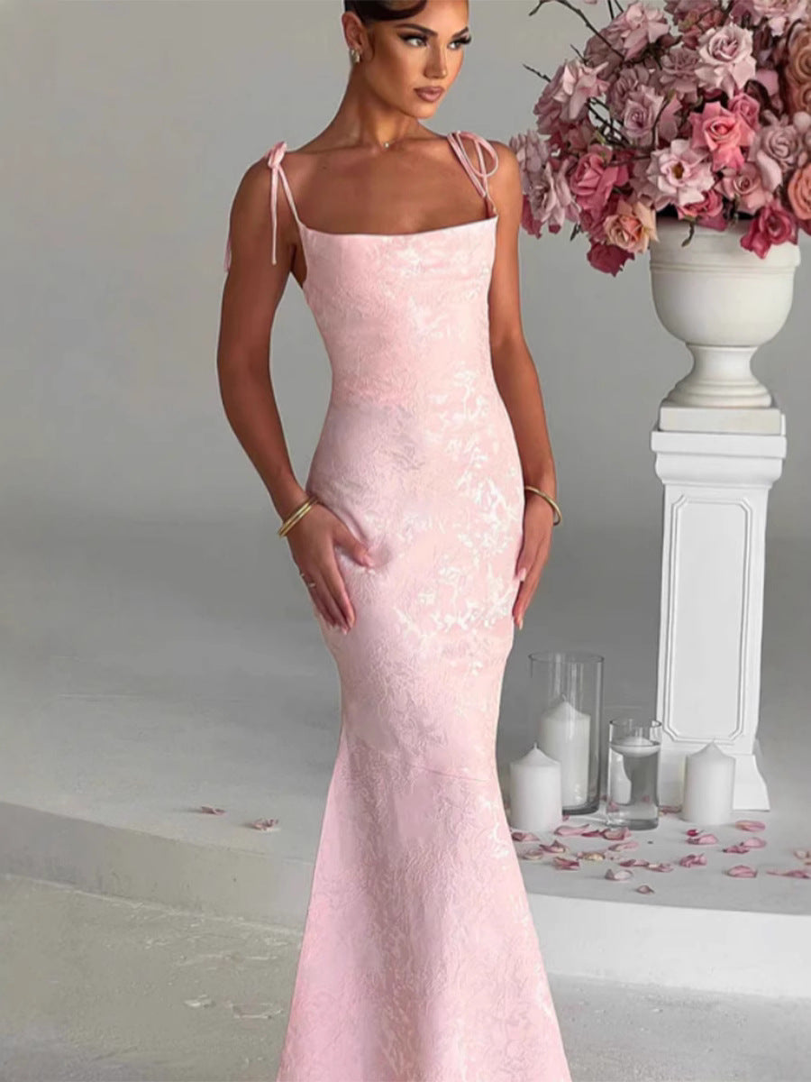 Whitney Maxi Dress - Blush