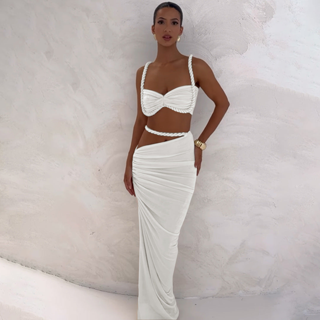 Valeria Cut-Out Uzun Elbise