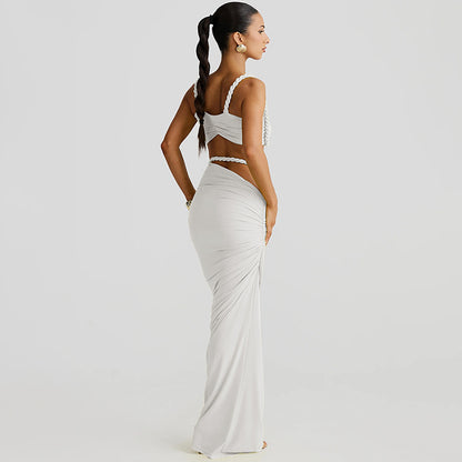 Valeria Cut-Out Uzun Elbise