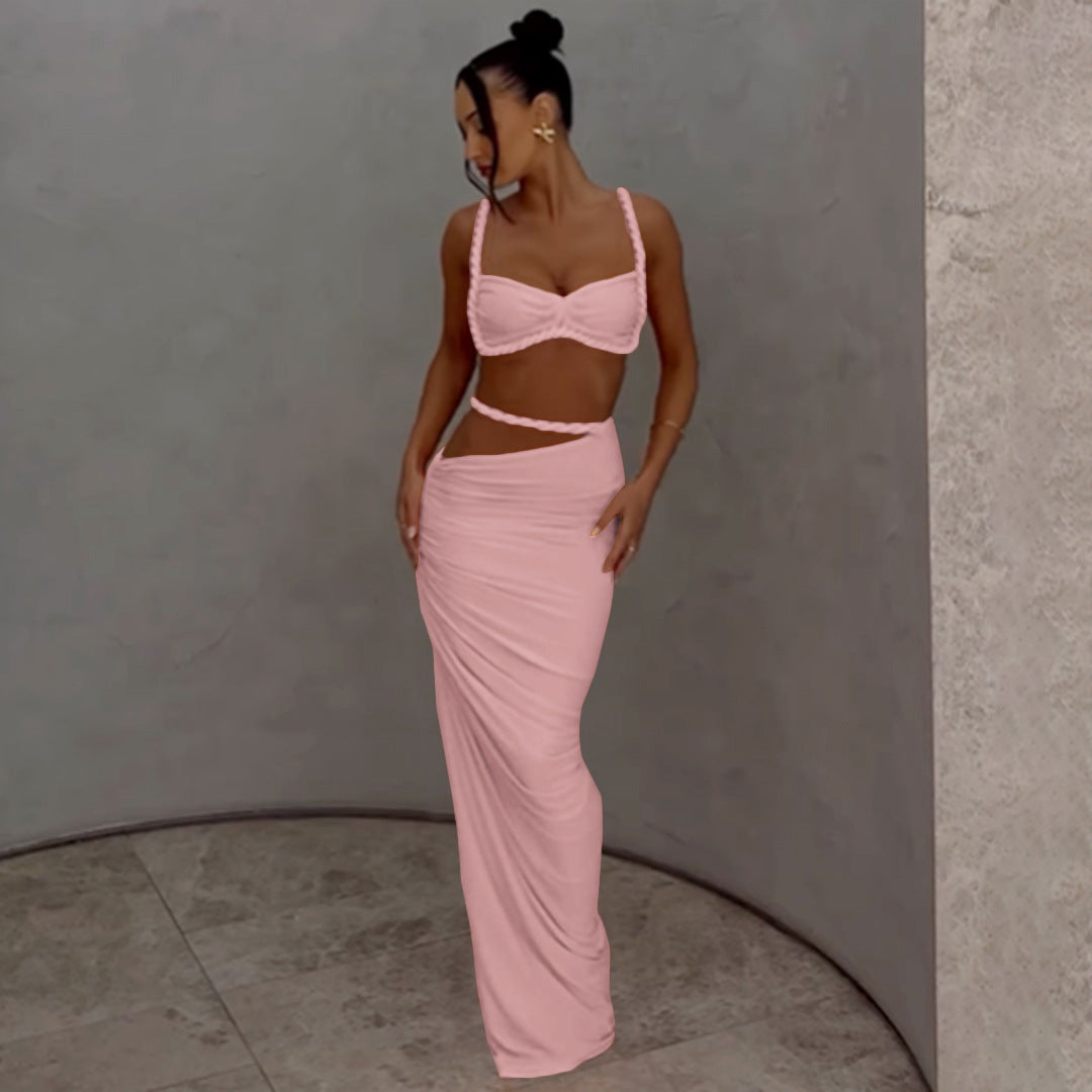Valeria Cut-Out Uzun Elbise