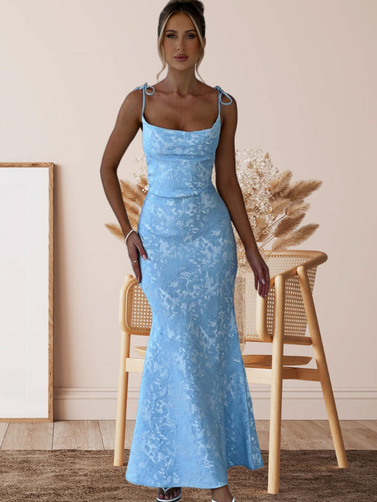 Whitney Maxi Dress - Blush