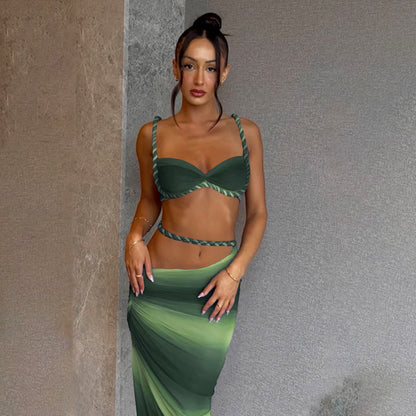 Valeria Cut-Out Uzun Elbise