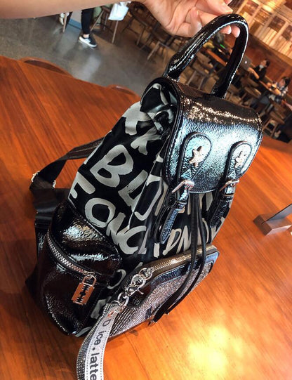 Mayce Elegante™ | Luxury Retro Genuine Leather Backpack