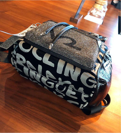 Mayce Elegante™ | Luxury Retro Genuine Leather Backpack