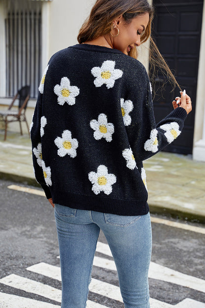 Harper Daisy Soft Knit Cardigan