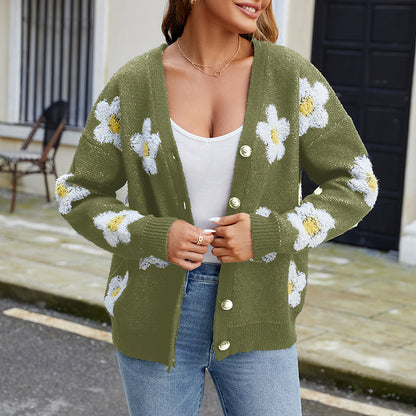 Harper Daisy Soft Knit Cardigan