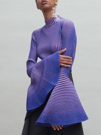 Brielle Flare Sleeve Knit Top