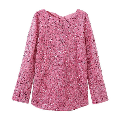 Sequin Mini Party Dress – Holiday Sparkle