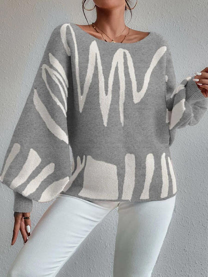 Madison Wave Knit Kazak