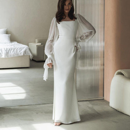 Blanche Balık Form Elbise