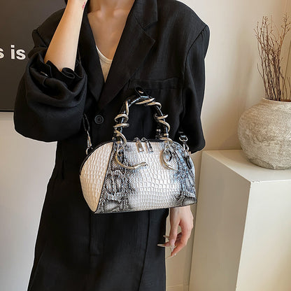 Mayce Elegante ™ | LUNA Snake-Pattern Mini Bag