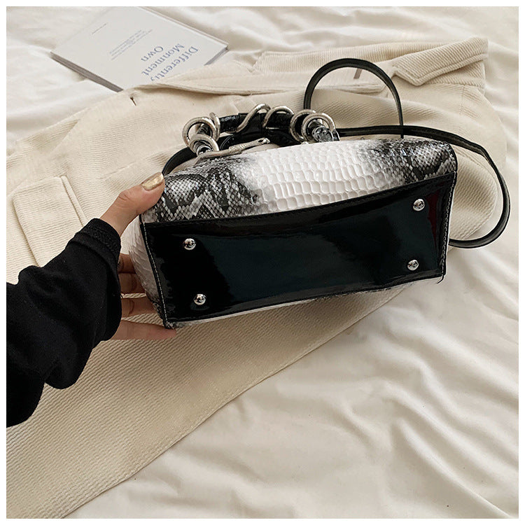 Mayce Elegante ™ | LUNA Snake-Pattern Mini Bag