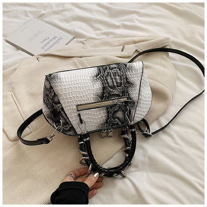 Mayce Elegante ™ | LUNA Snake-Pattern Mini Bag