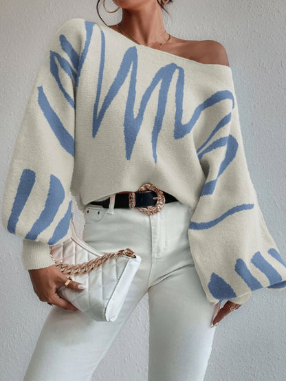Madison Wave Knit Kazak