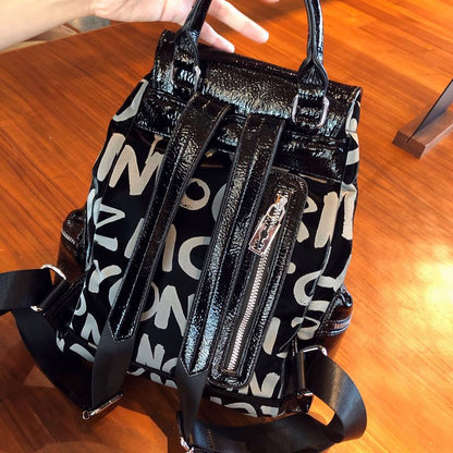 Mayce Elegante™ | Luxury Retro Genuine Leather Backpack