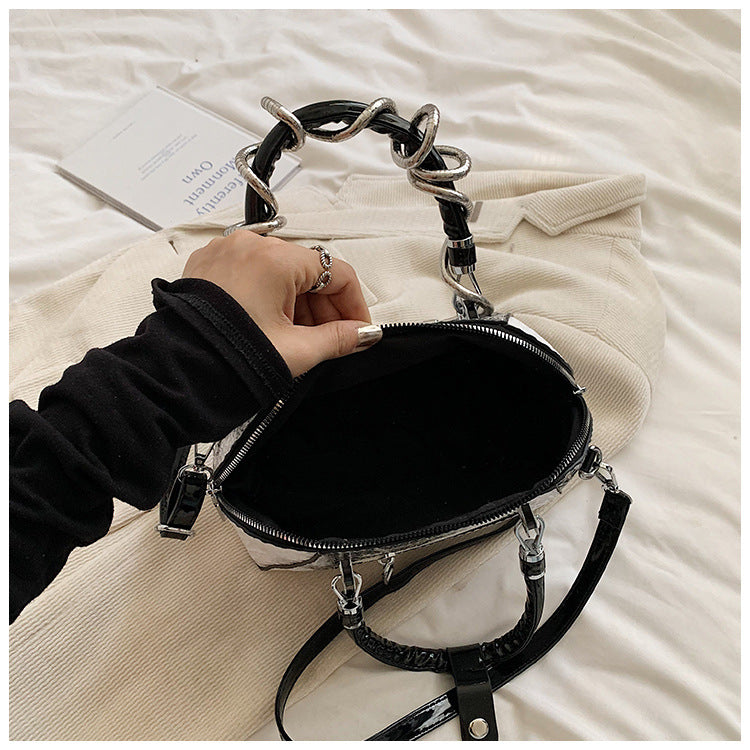 Mayce Elegante ™ | LUNA Snake-Pattern Mini Bag