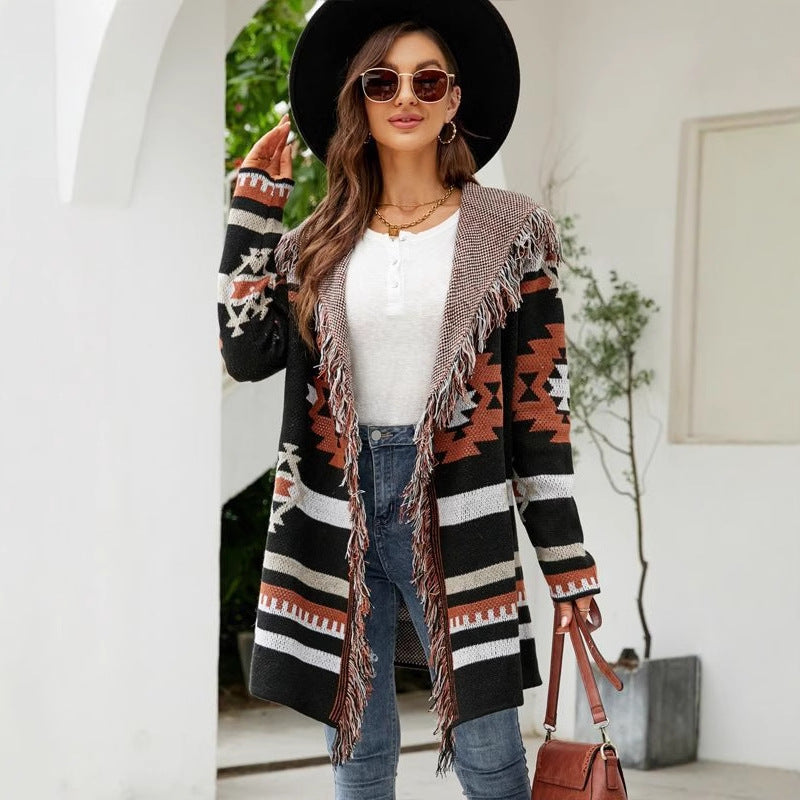 Scarlet Tribal Hırka
