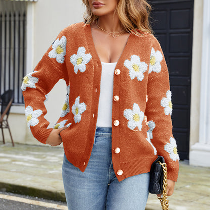 Harper Daisy Soft Knit Cardigan