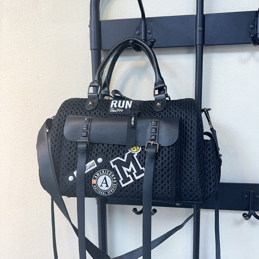 Mayce Elegante ™  | JADE Woven Mesh Street Bag