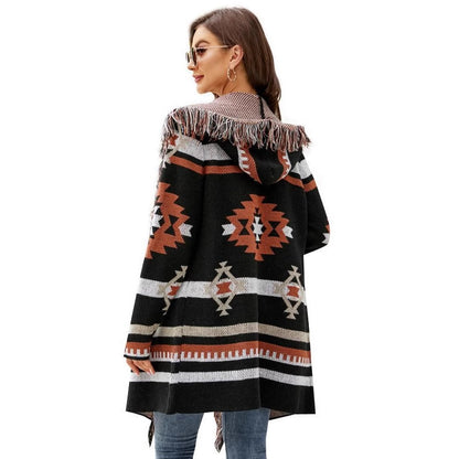 Scarlet Tribal Hırka