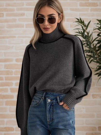 Ava CozyHood Cashmere-Touch Kazak