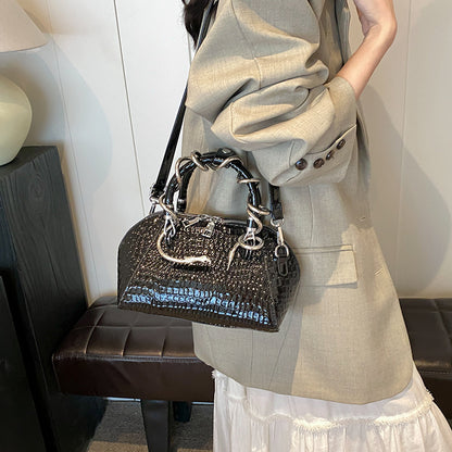 Mayce Elegante ™ | LUNA Snake-Pattern Mini Bag