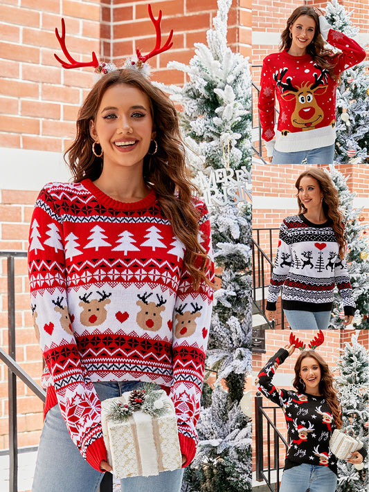 North Pole Party Jacquard Sweater