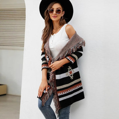Scarlet Tribal Hırka
