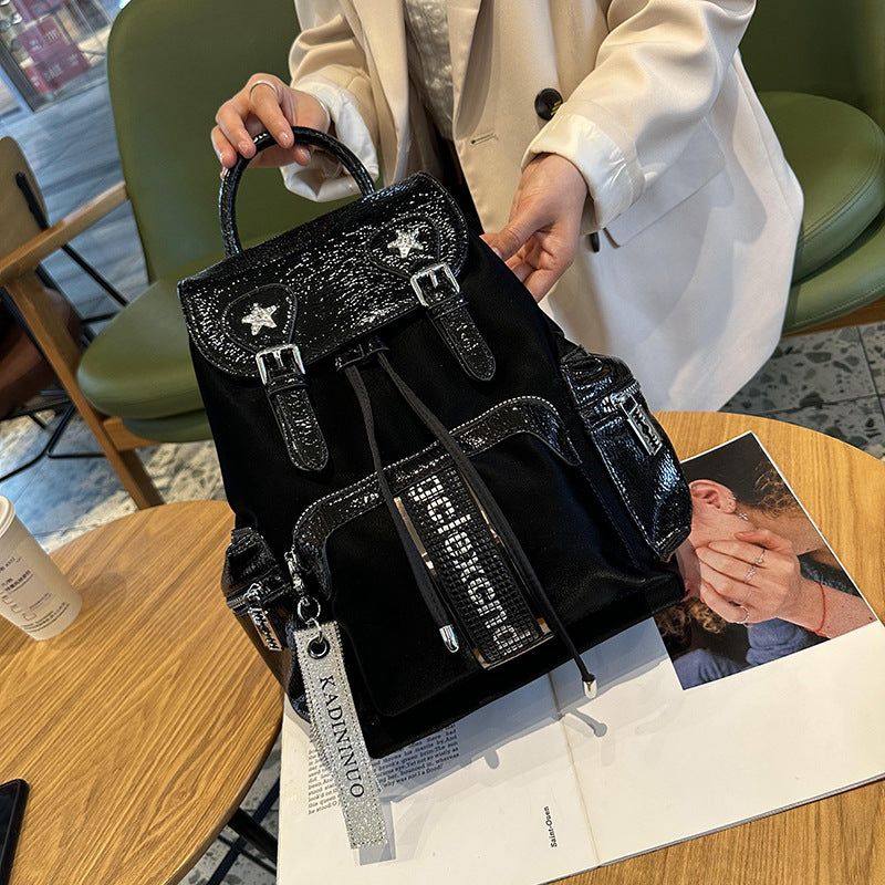 Mayce Elegante™ | Luxury Retro Genuine Leather Backpack