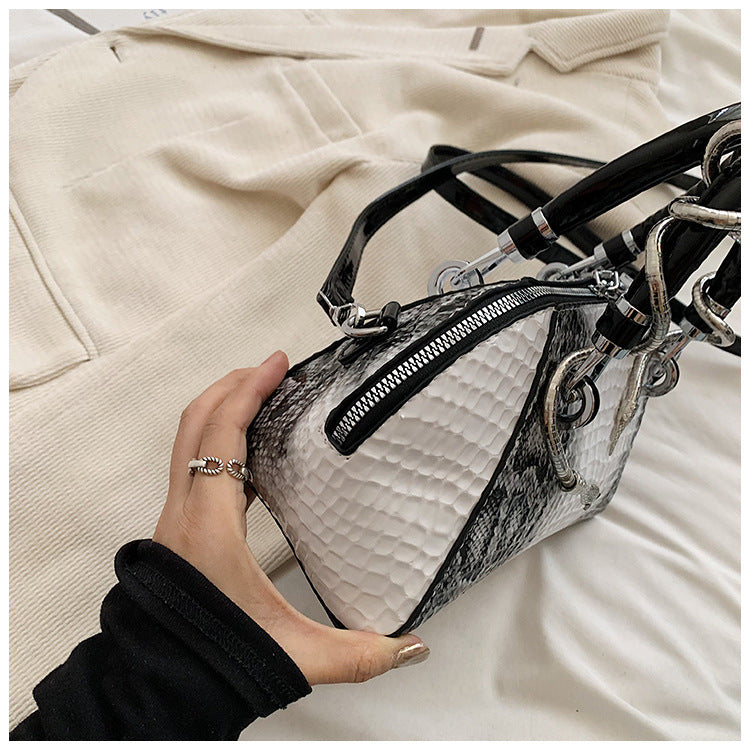 Mayce Elegante ™ | LUNA Snake-Pattern Mini Bag