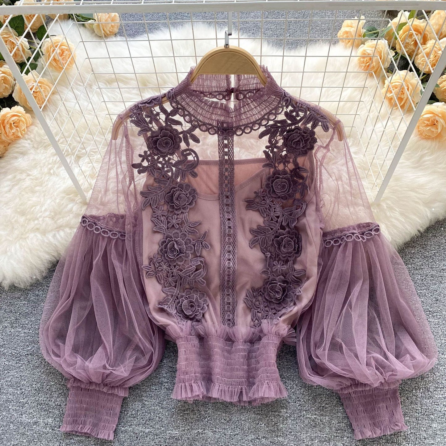 Harper Rose Lace Top