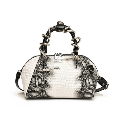 Mayce Elegante ™ | LUNA Snake-Pattern Mini Bag