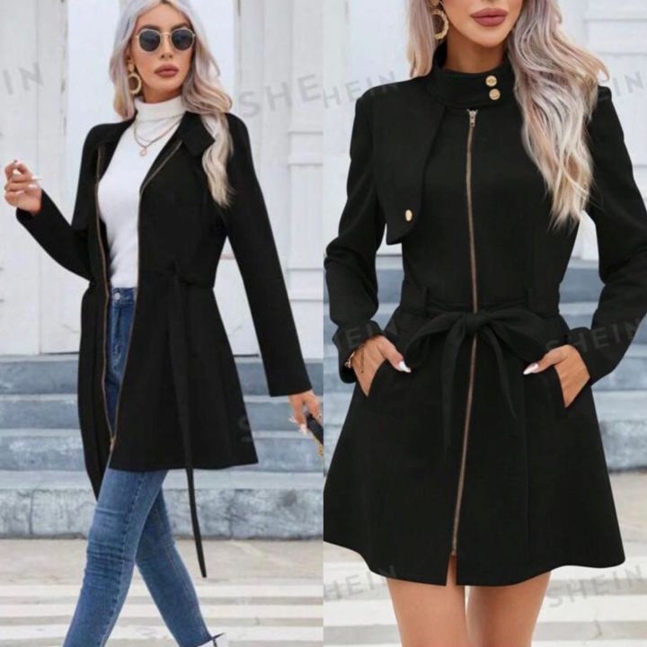 Katherine Kemer Detaylı Trençkot