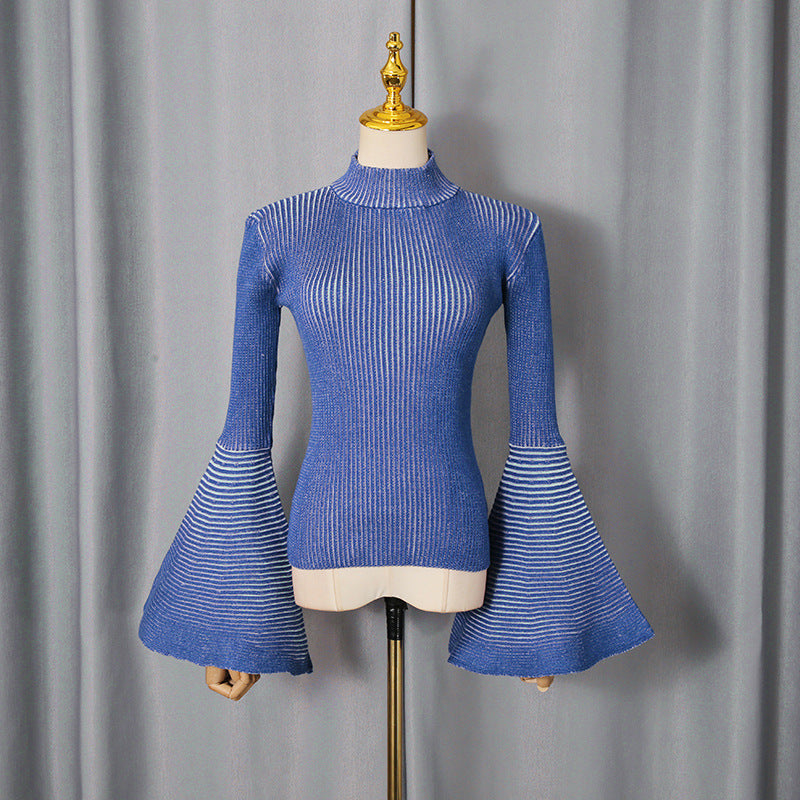 Brielle Flare Sleeve Knit Top