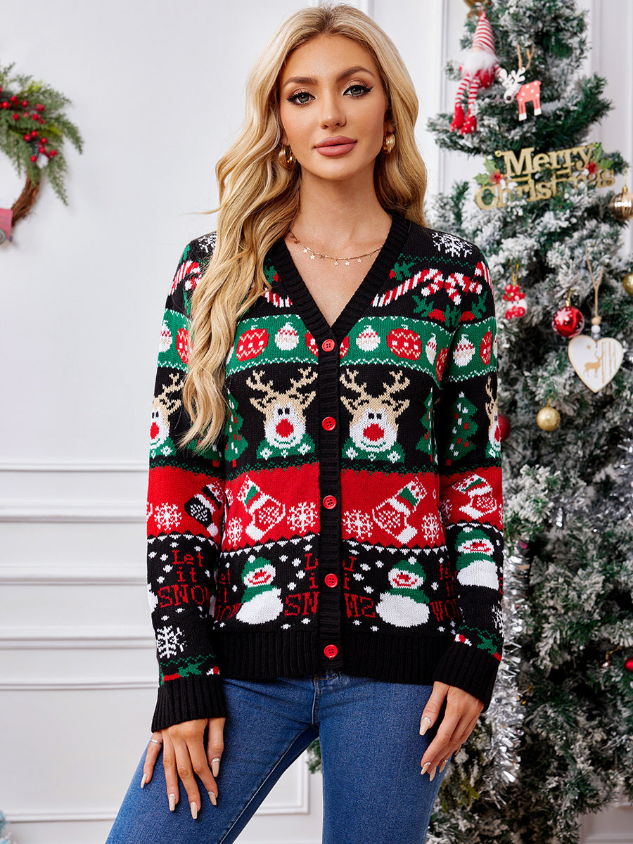 Aurora Christmas Cardigan
