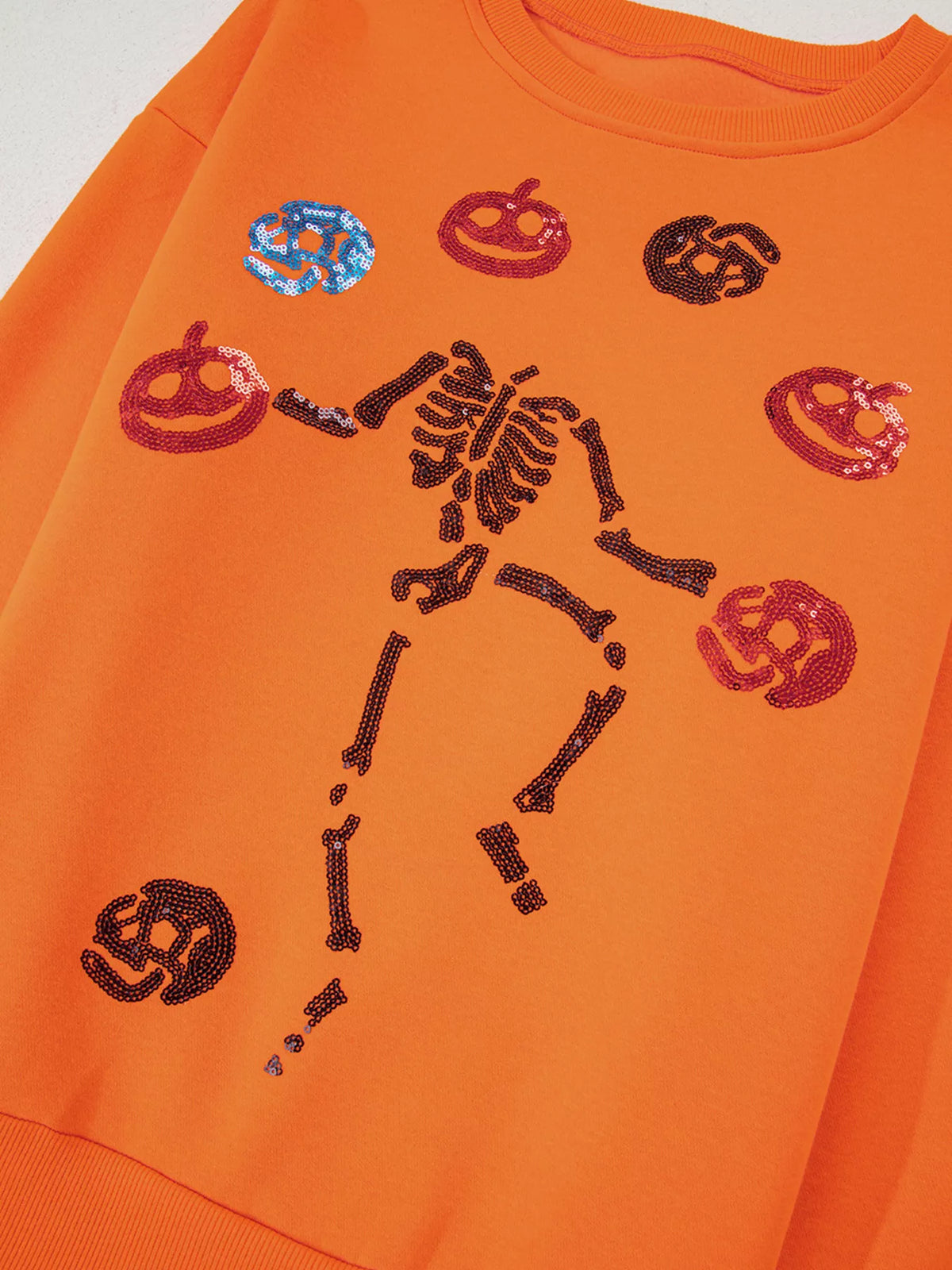 Dancing Critters Sequin Halloween Crew-Neck Sweatshirt – Mayce Halloween Edit