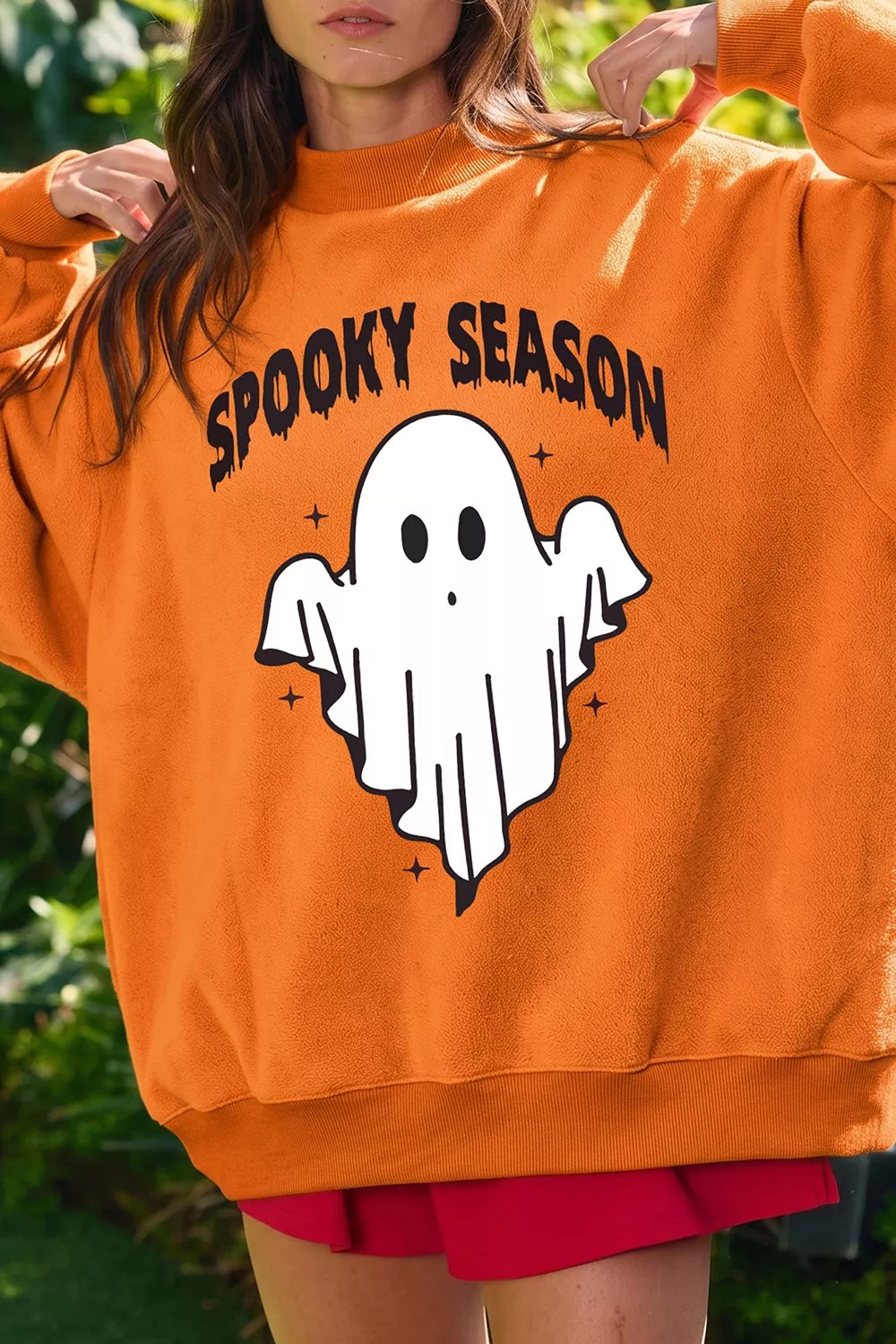 Spooky Season Mock Neck Reversible Halloween Sweatshirt – Mayce Halloween Edit
